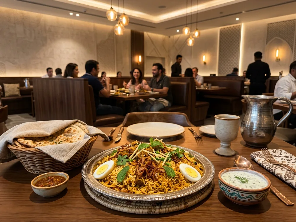 Aromatic Dum Biryani and Family Dining Experience